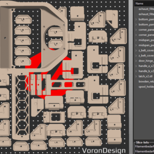 Voron 2.4r2 Extras 3D-Druckteile ABS+ Kit