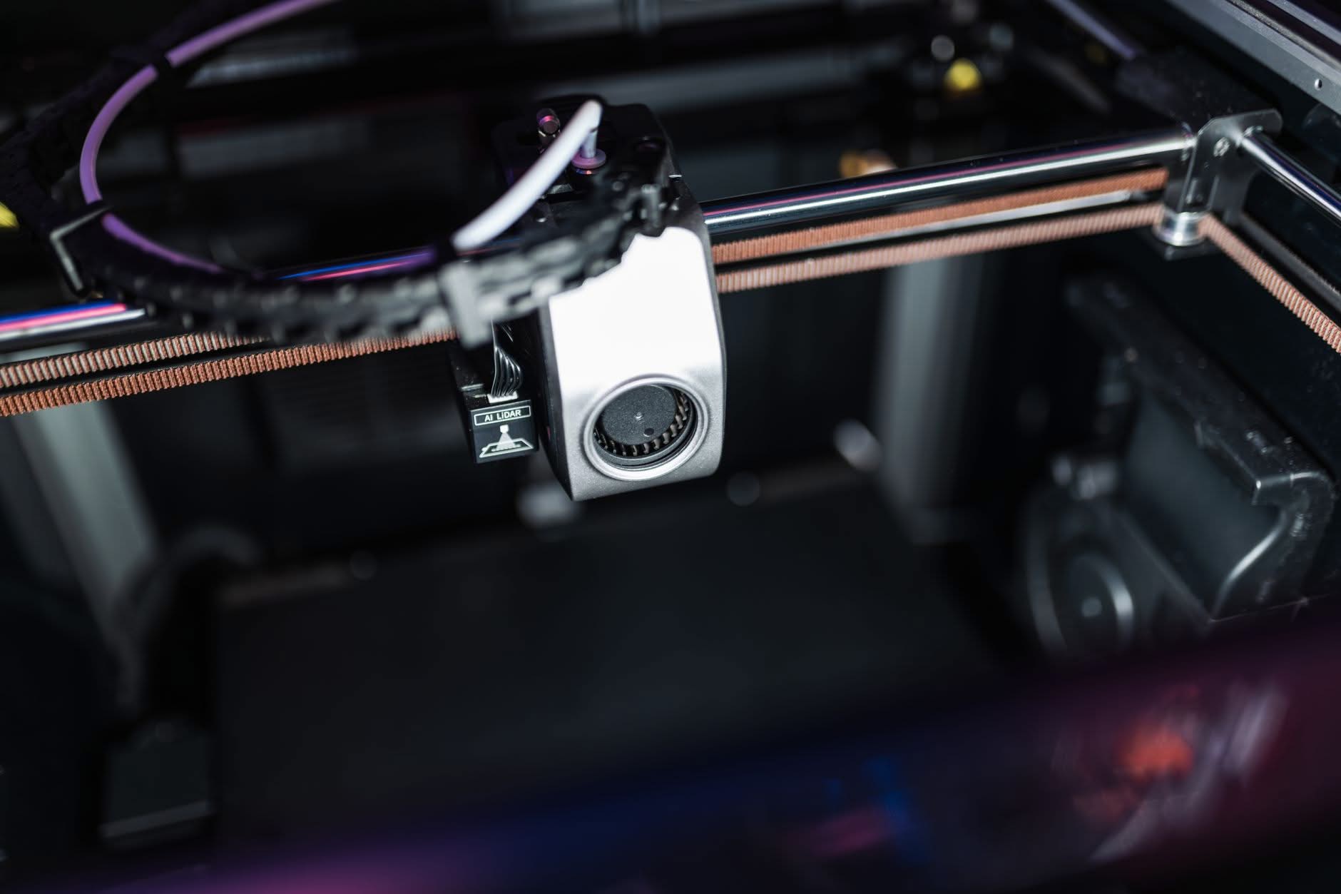 Voron 2.4r2 3D printer parts ABS+ product shot 8K